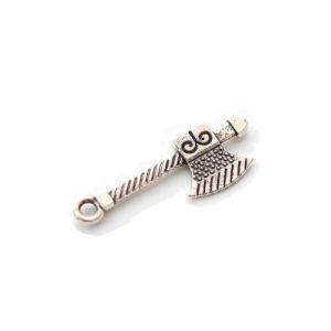 Zawieszka metalowa Charms ScrapBerry's Topór Srebro, 29mm